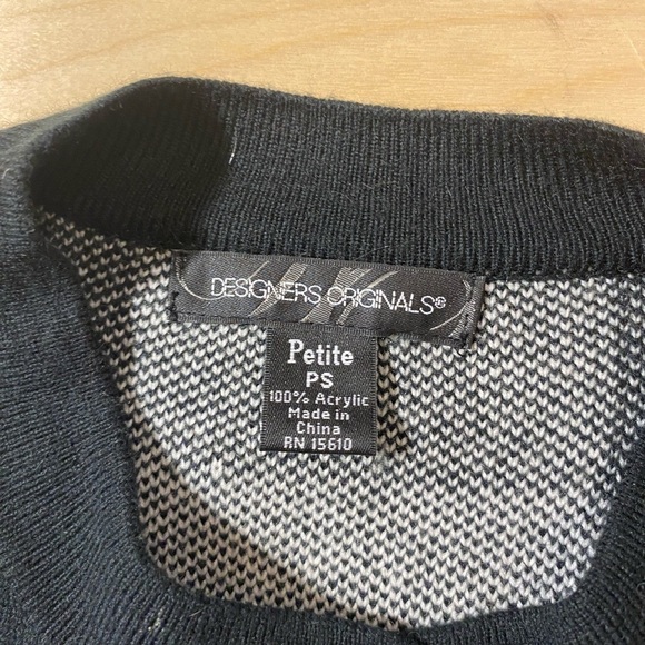 Designer’s Original Sweater Blazer Small/Petite (BT) - Picture 7 of 13